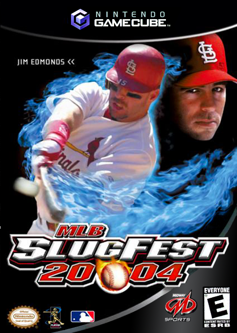 MLB Slugfest 2004 box art for Gamecube